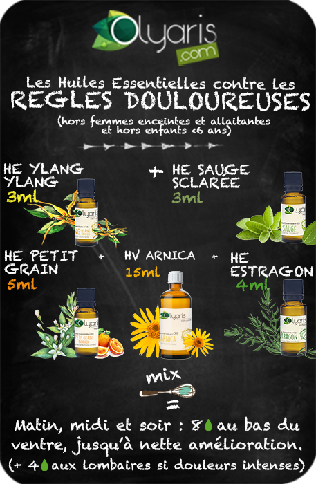 Règles Douloureuses et Huiles Essentielles : Le Remède Naturel et Efficace